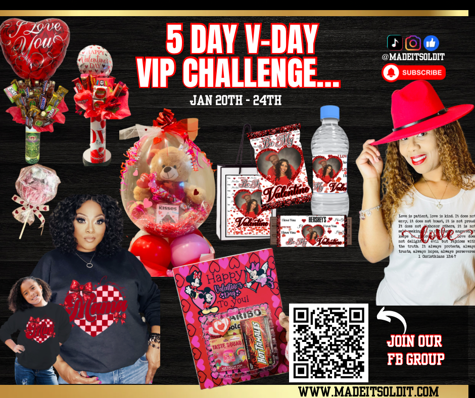 5 DAY V-DAY VIP CHALLENGE