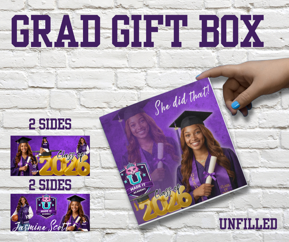 CUSTOM GRAD GIFT BOX
