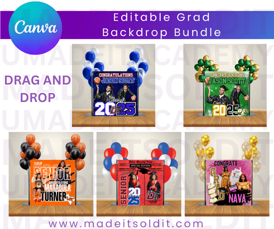 GRAD BACKDROP BUNDLE