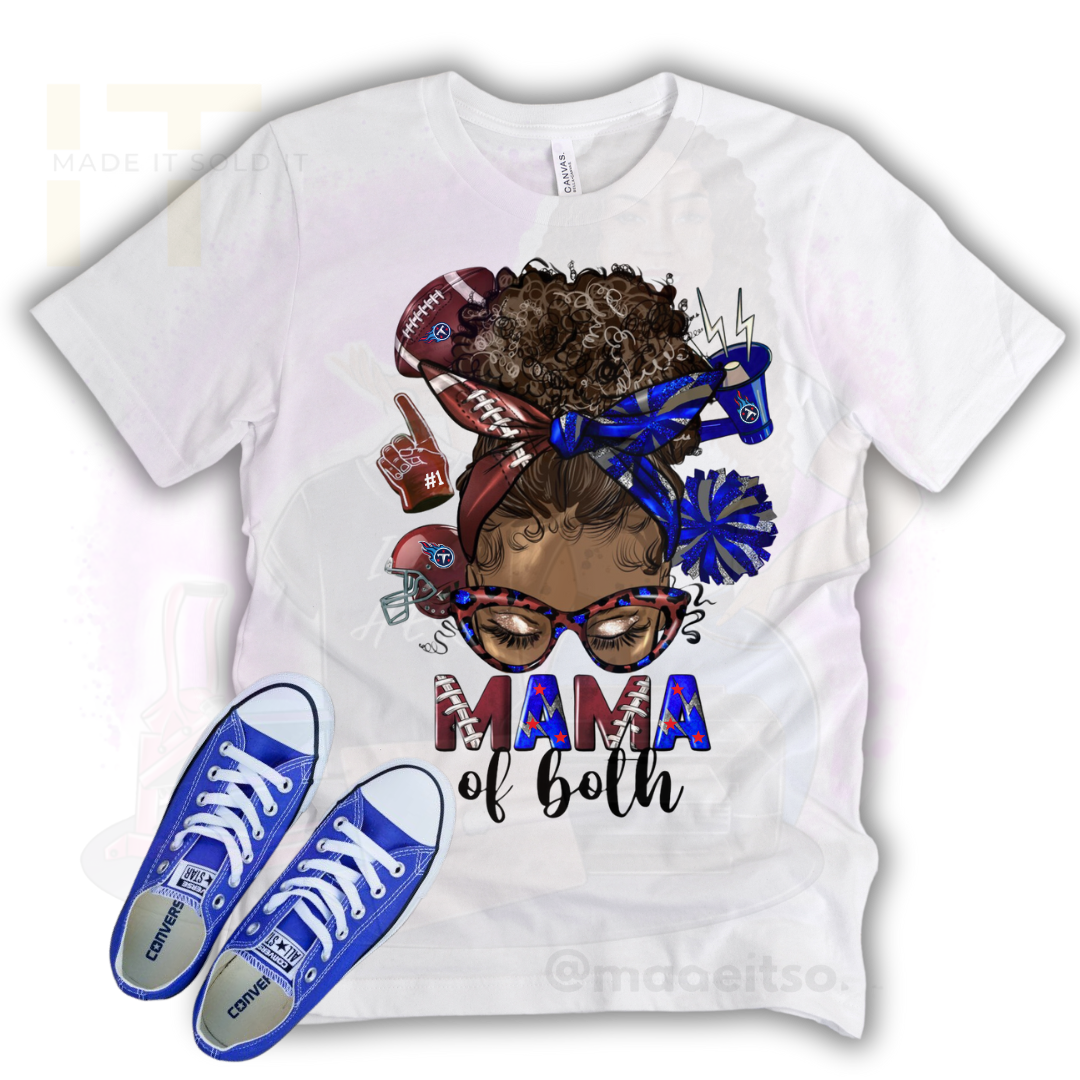 MAMA HEAD OF BOTH TSHIRT