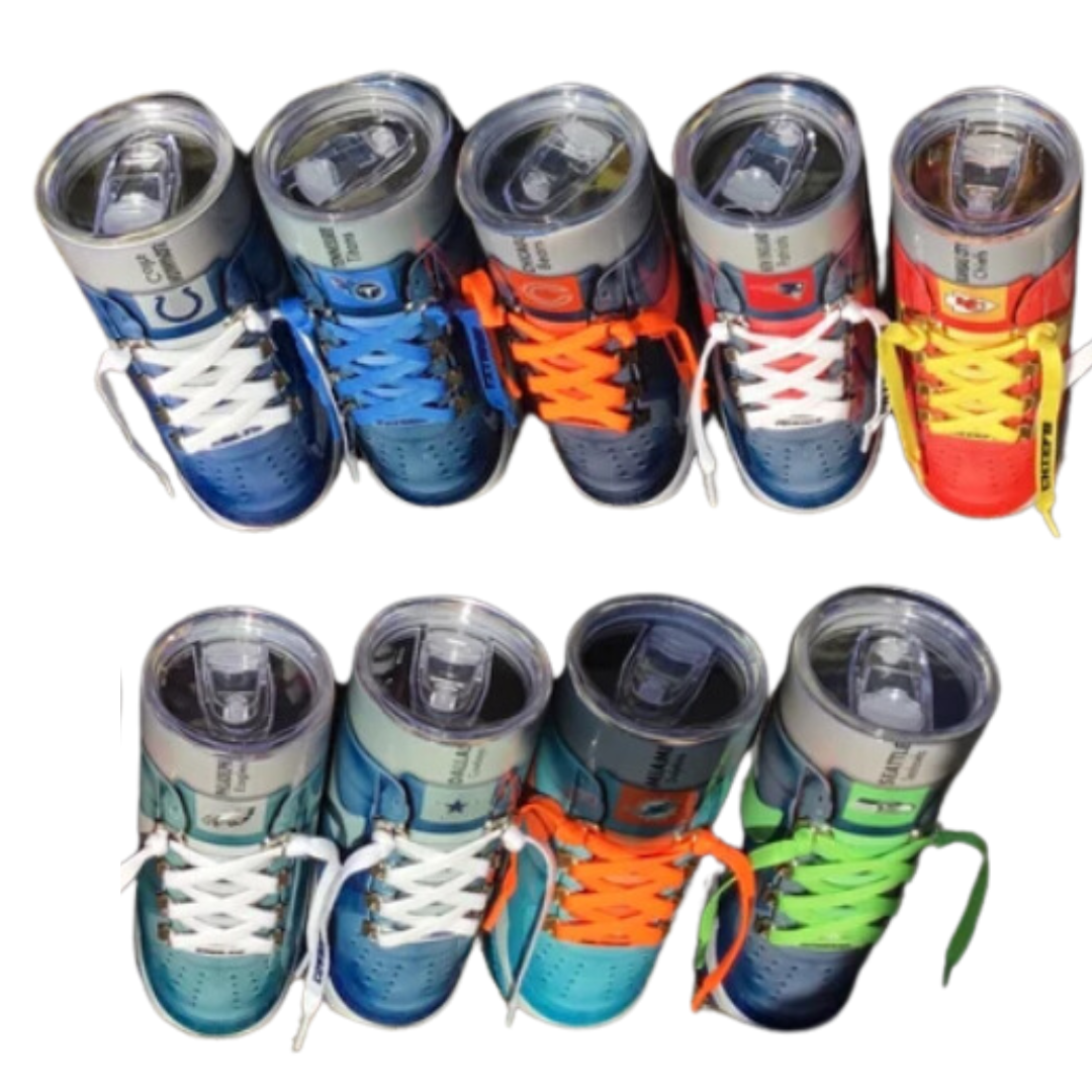 GO TEAM SNEAKER TUMBLER