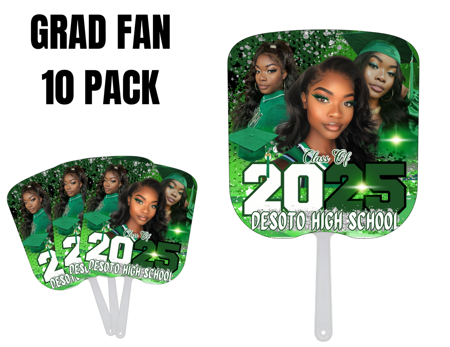 GRAD FANS 10 PACK
