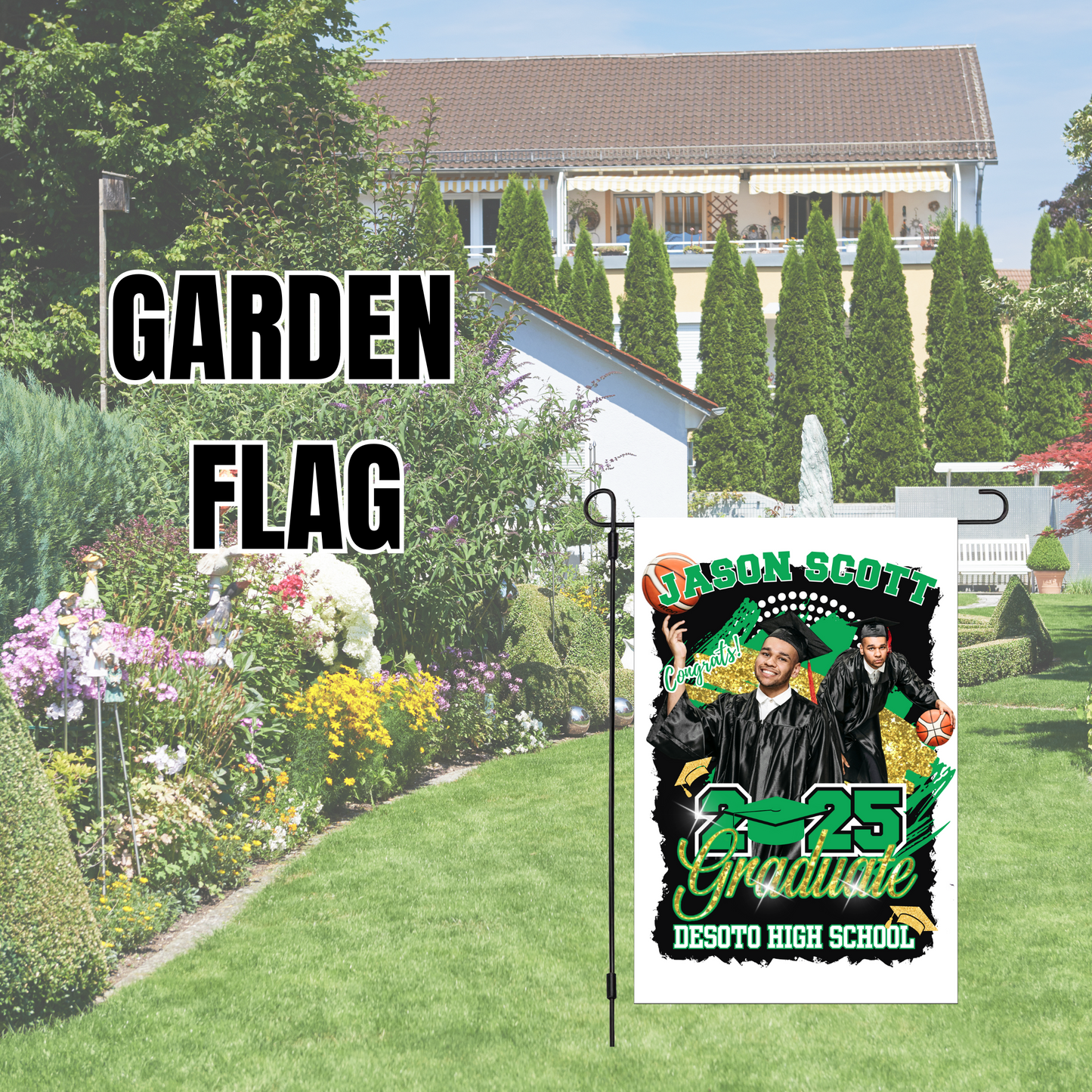 GRAD GARDEN FLAG