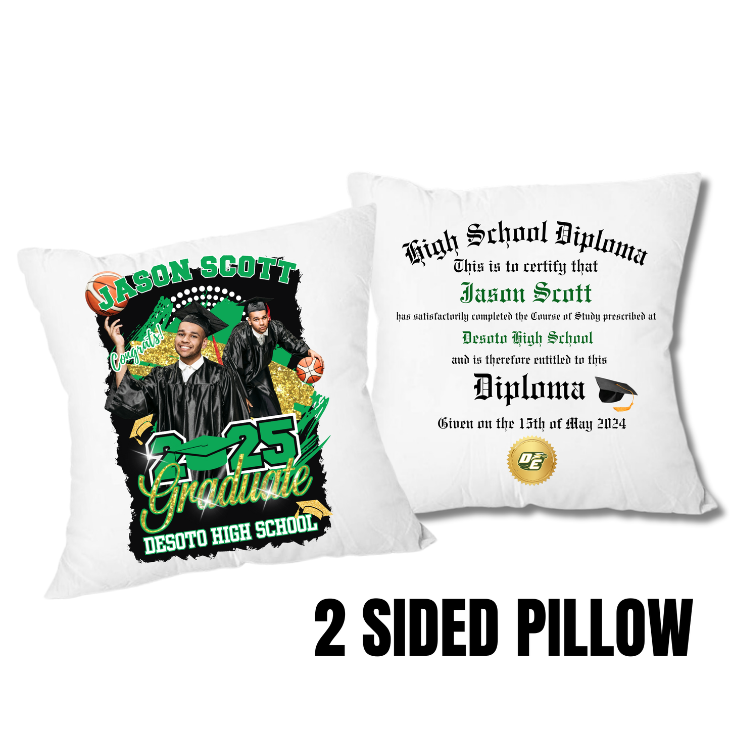 GRAD PILLOW