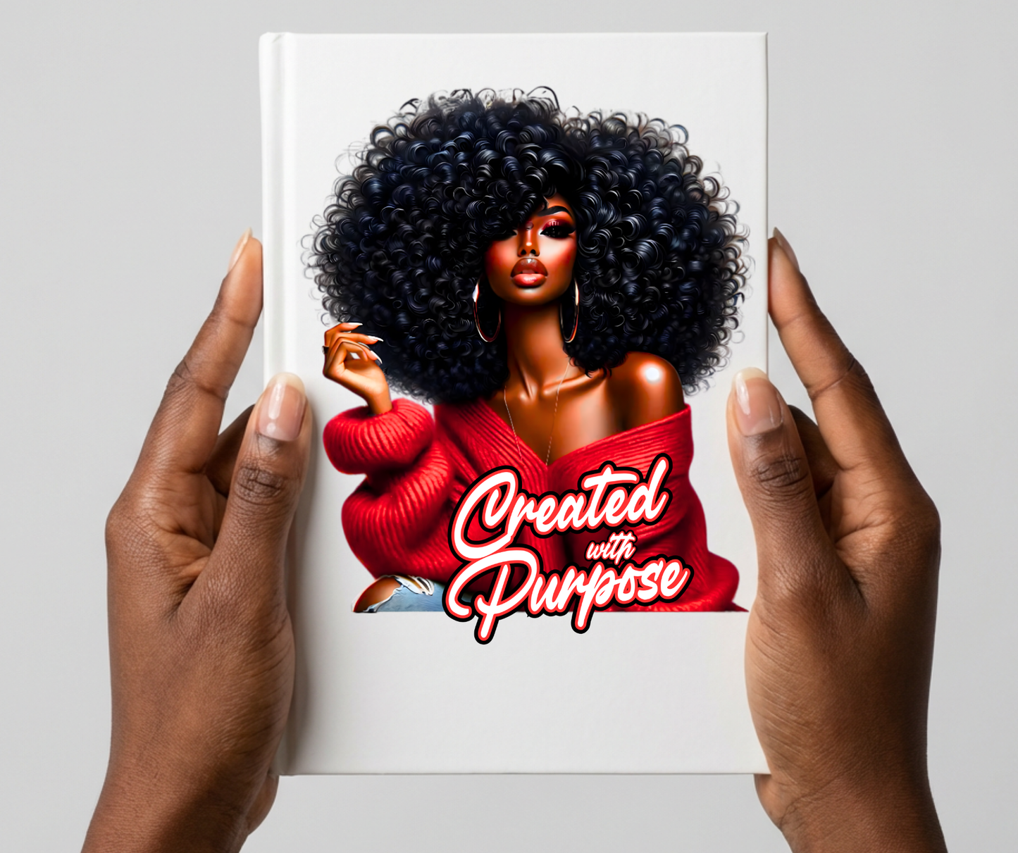 CREATED #6/ UV DTF DECAL 5x7