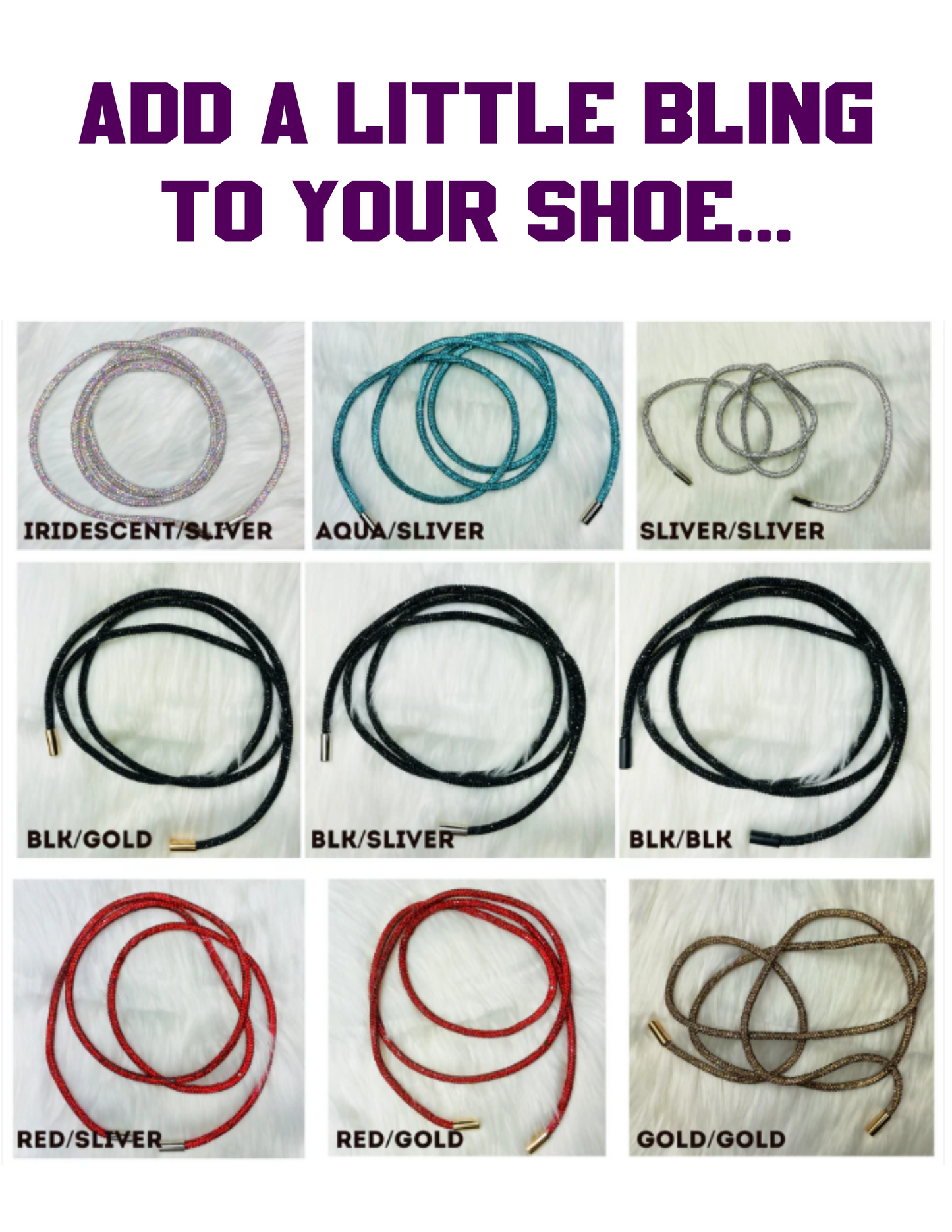SHOE BLING STRING
