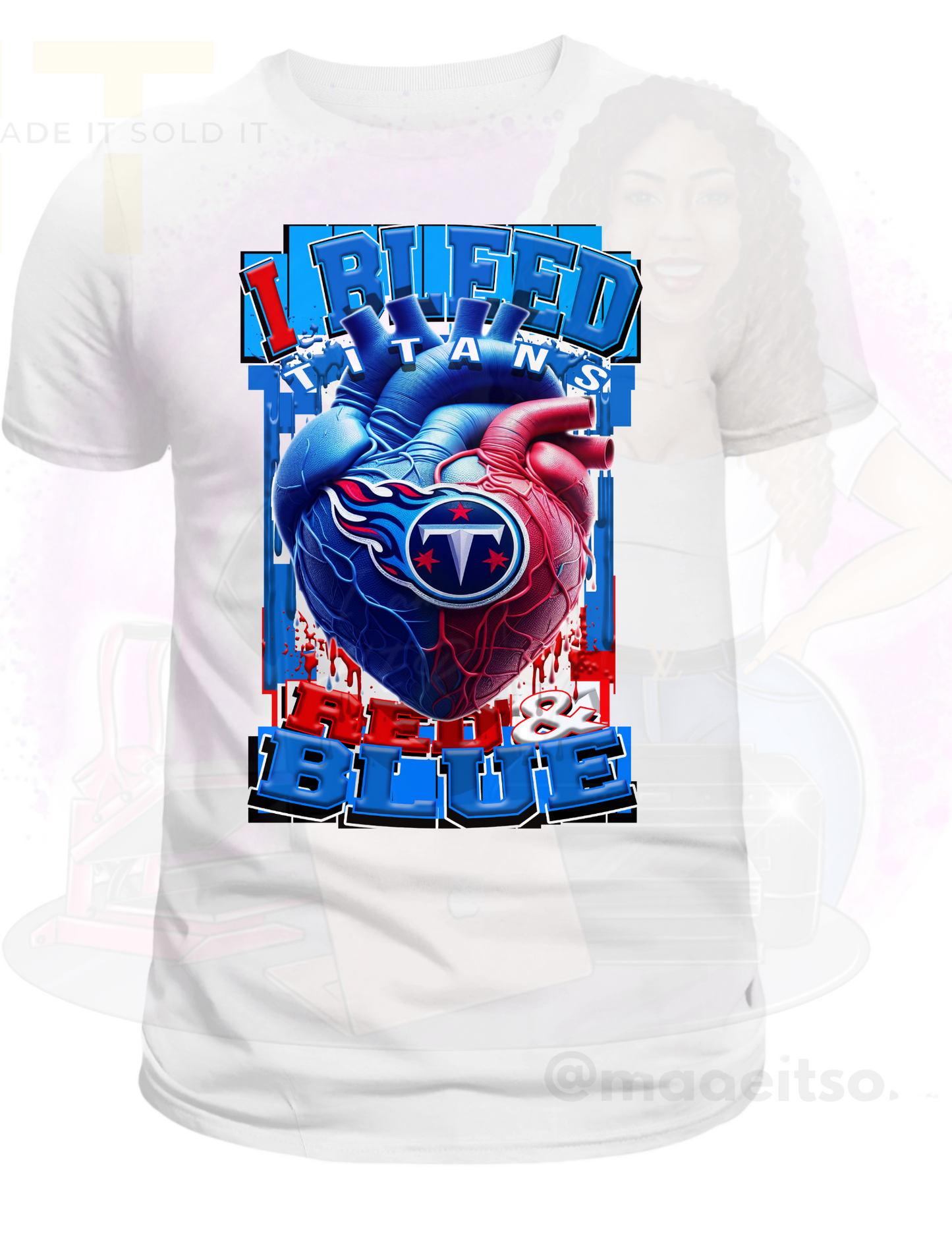 I BLEED OCT TSHIRT