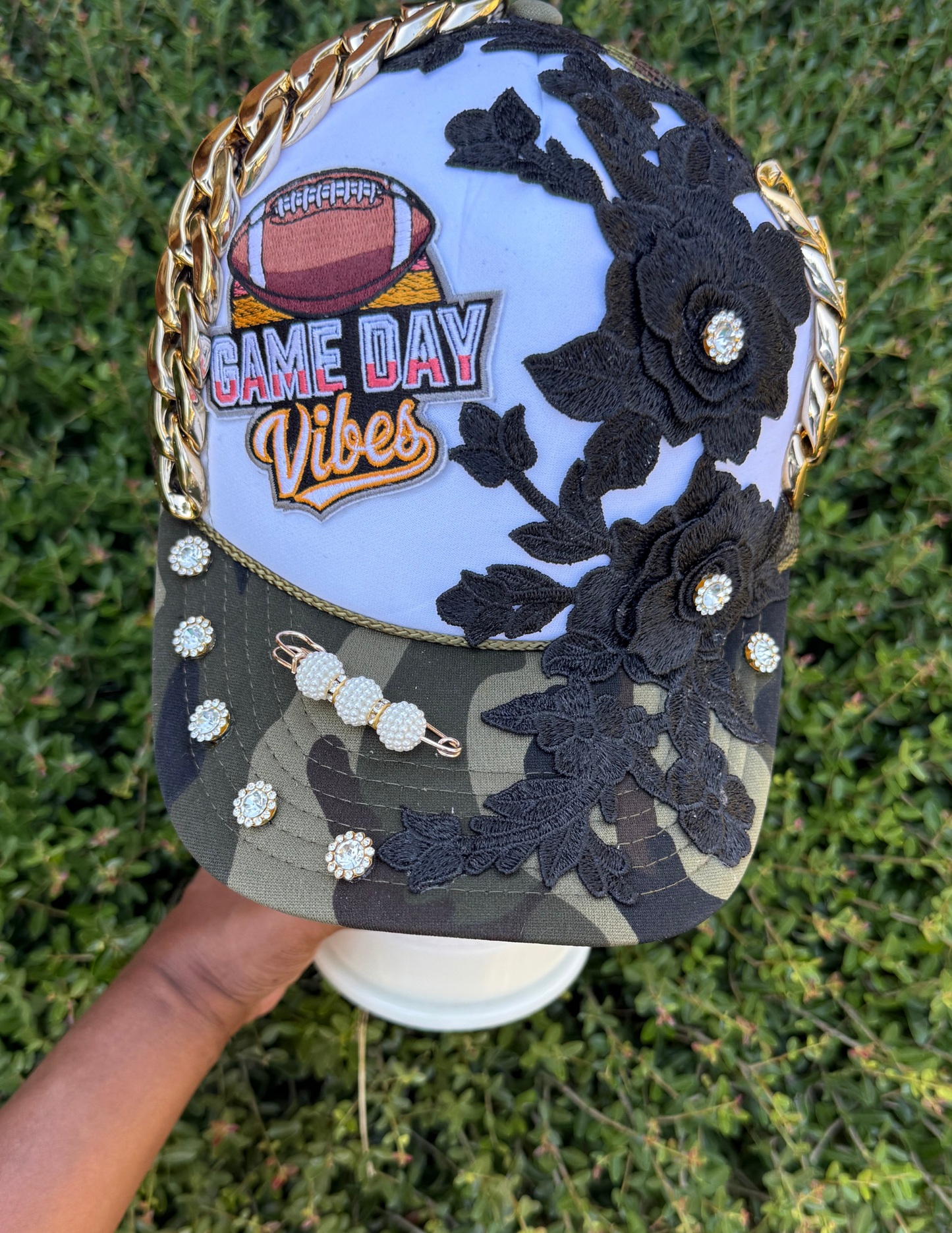 CAMO GAMEDAY TRUCKER HAT