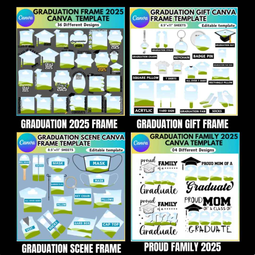 GRAD MEGA EDITABLE BUNDLE