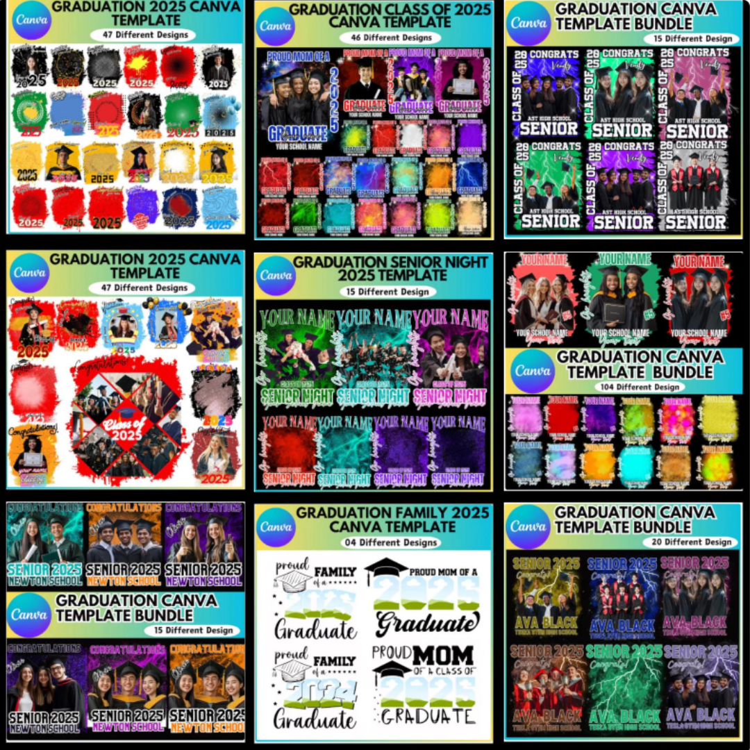 GRAD MEGA EDITABLE BUNDLE