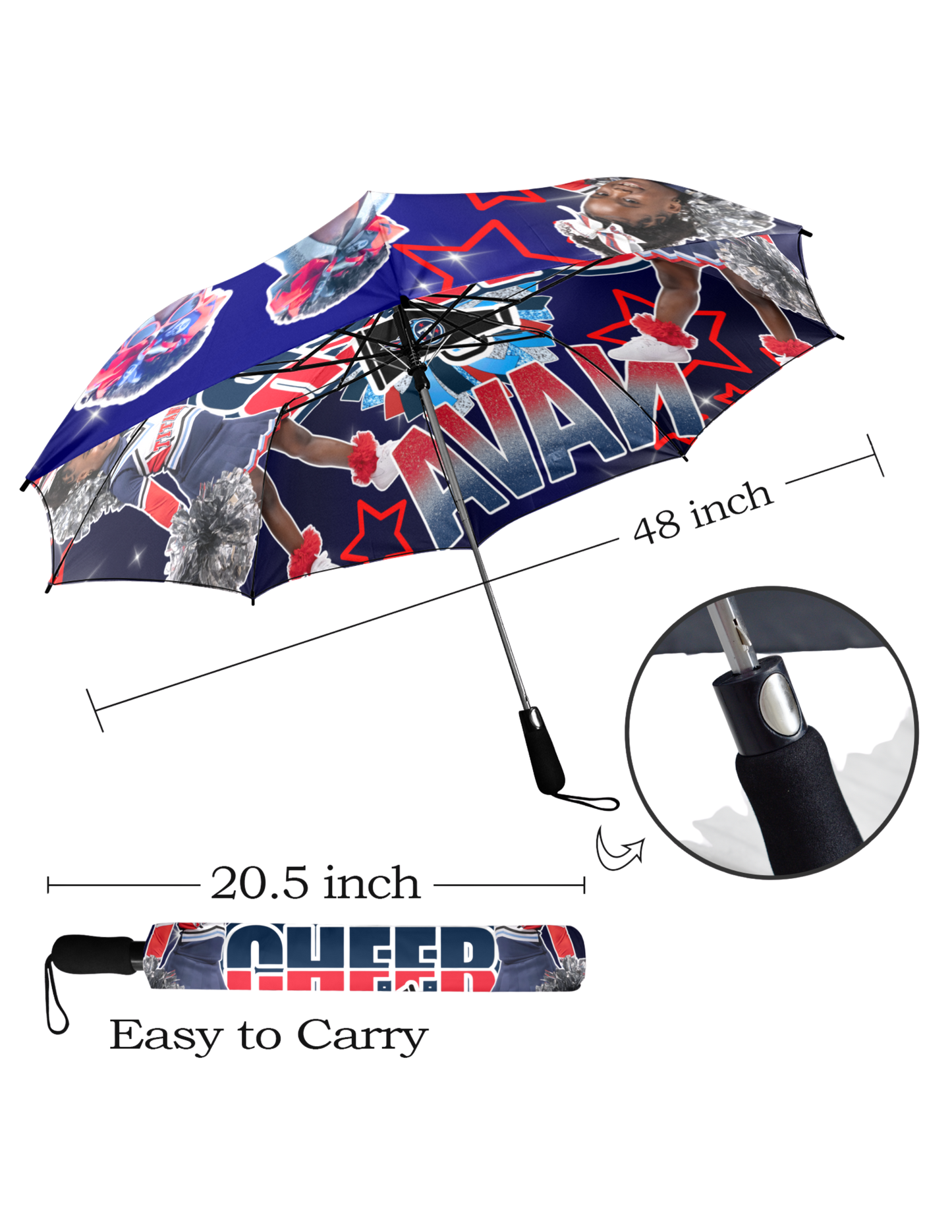 TEAM SPIRIT CUSTOM UMBRELLA