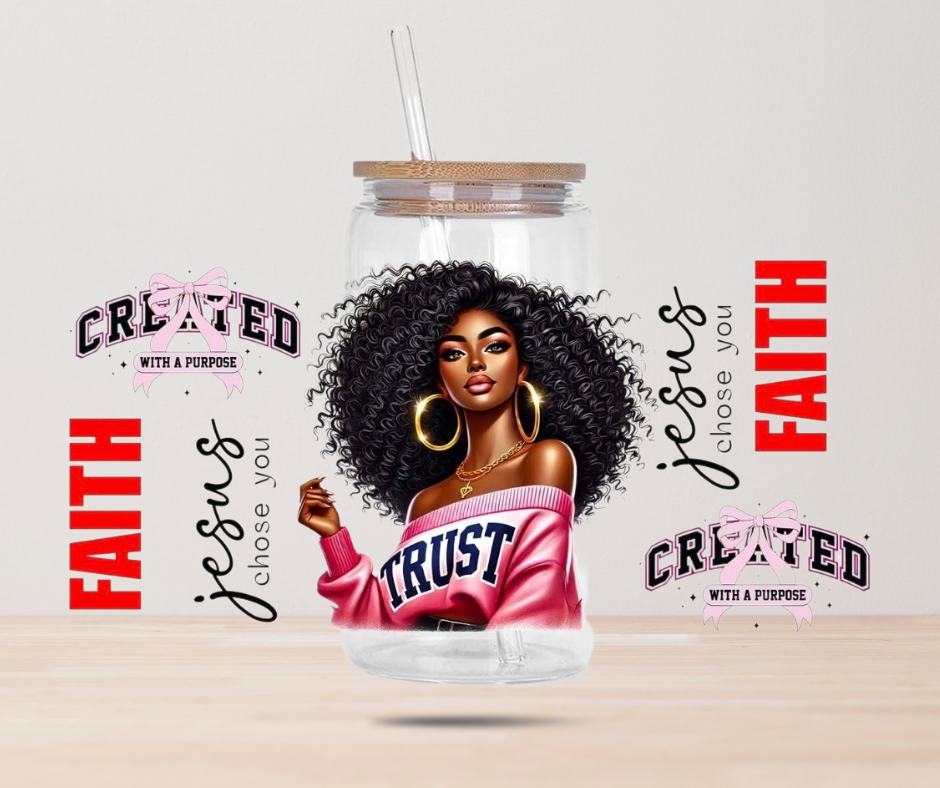 CREATED #9 16 oz UV DTF Transfer Wrap