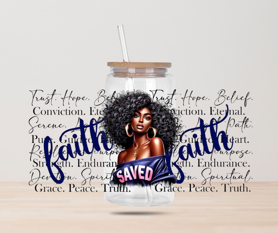 FAITH #8 16 oz UV DTF Transfer Wrap