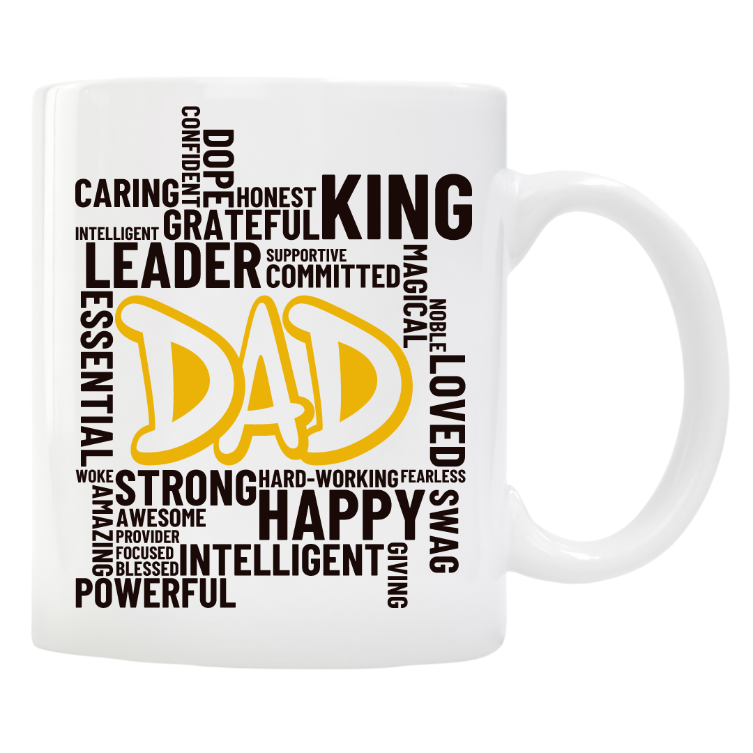BLACK DAD MUGS