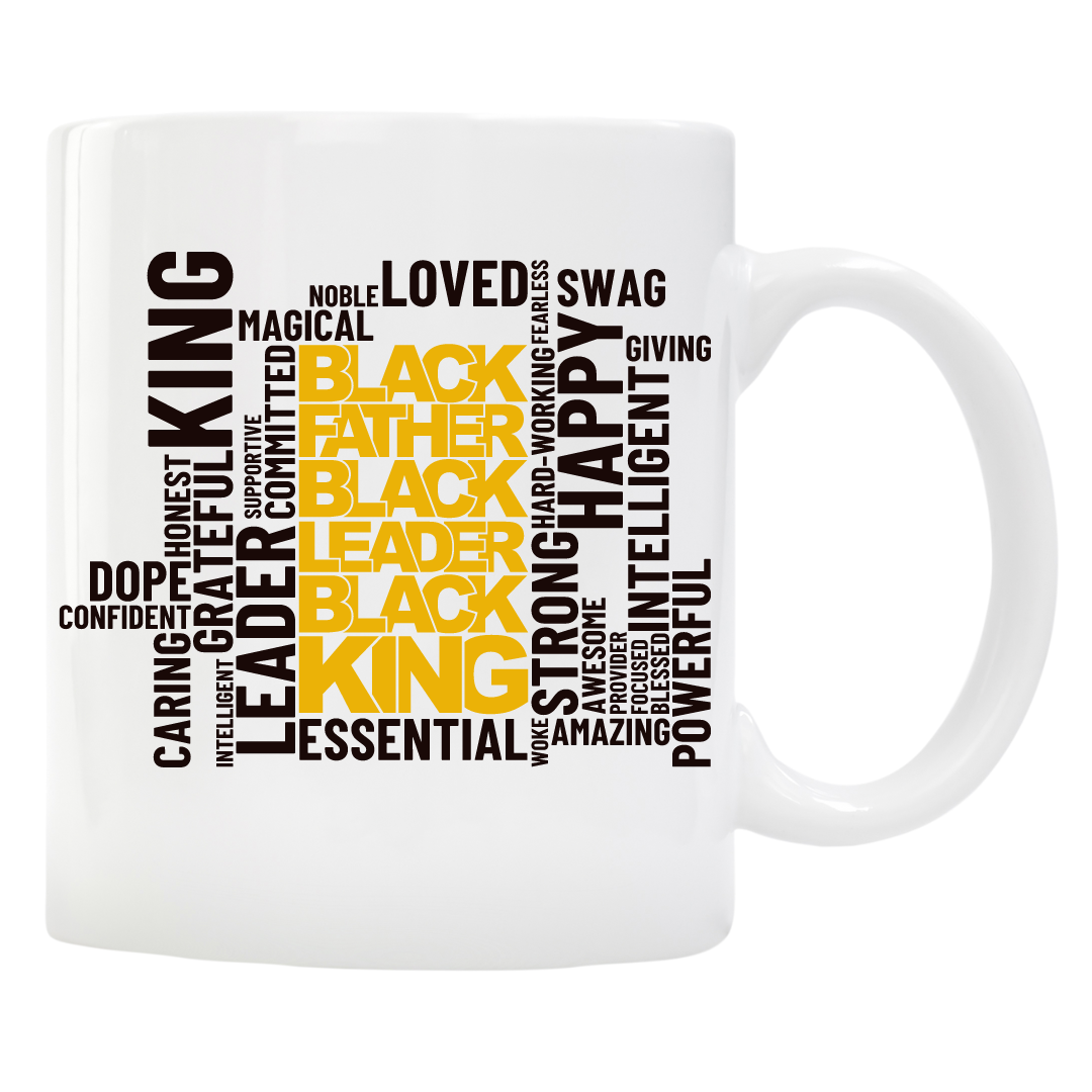 BLACK DAD MUGS