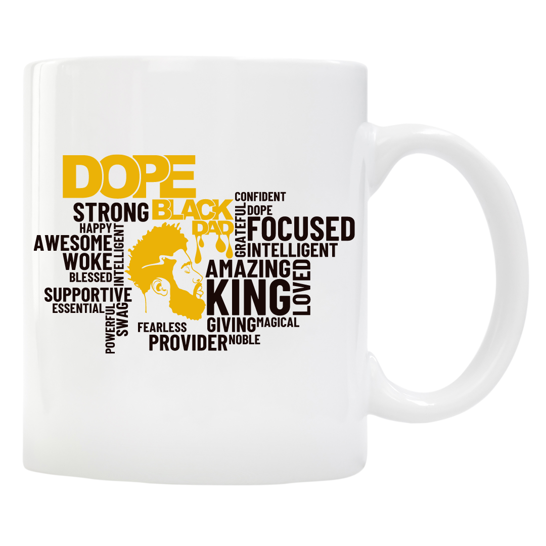 BLACK DAD MUGS