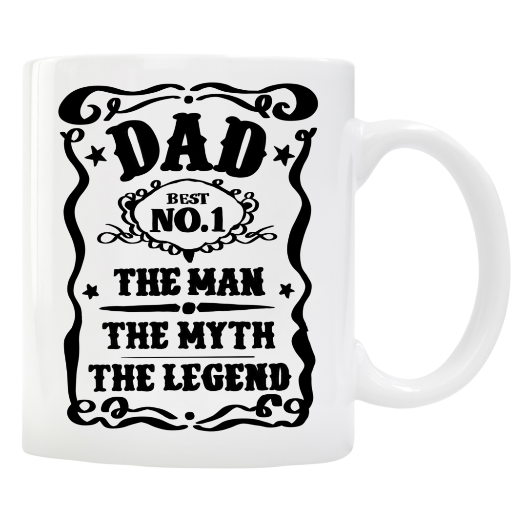 #1 DAD MUG