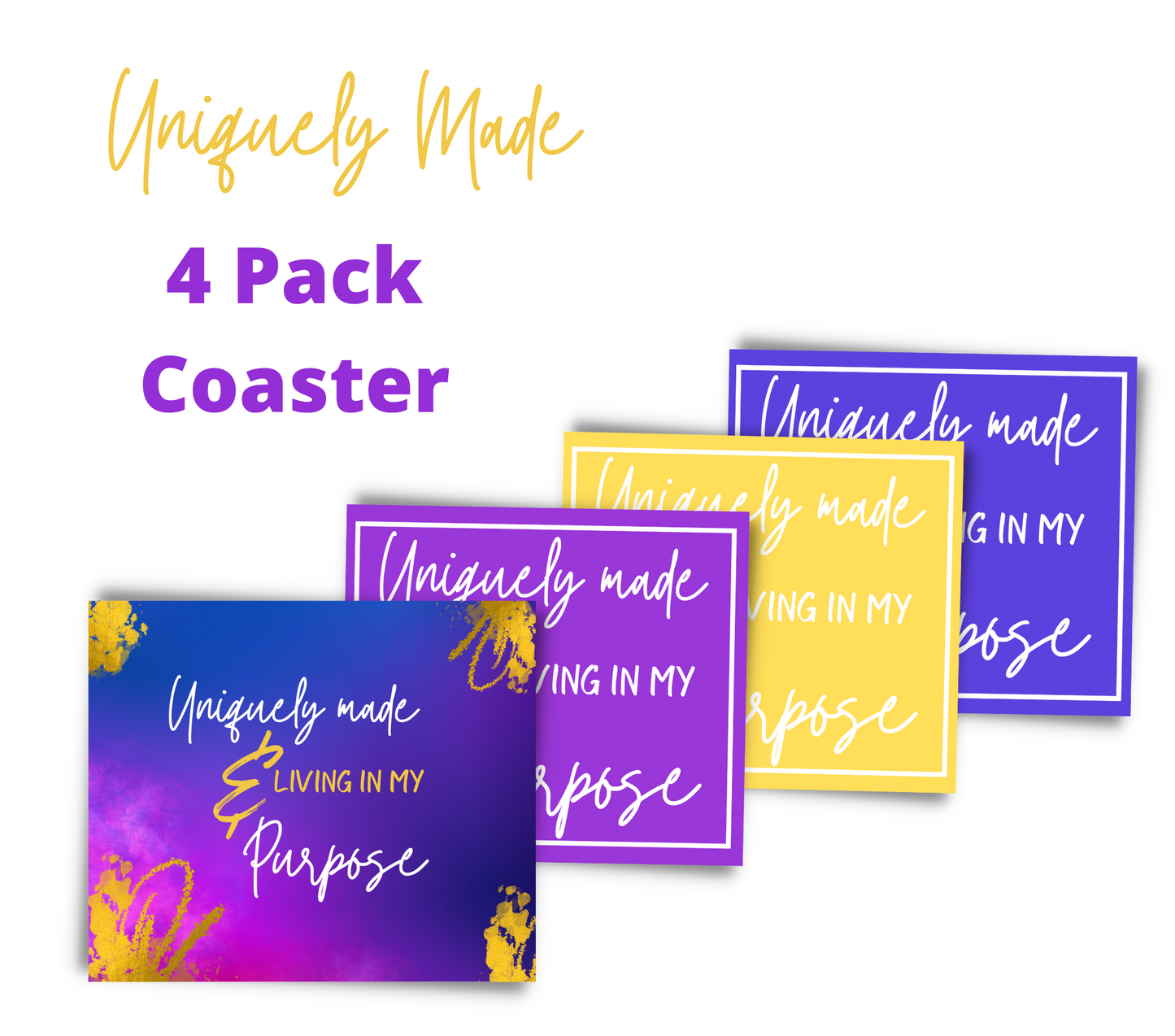 UNIQUELY MADE COASTER
