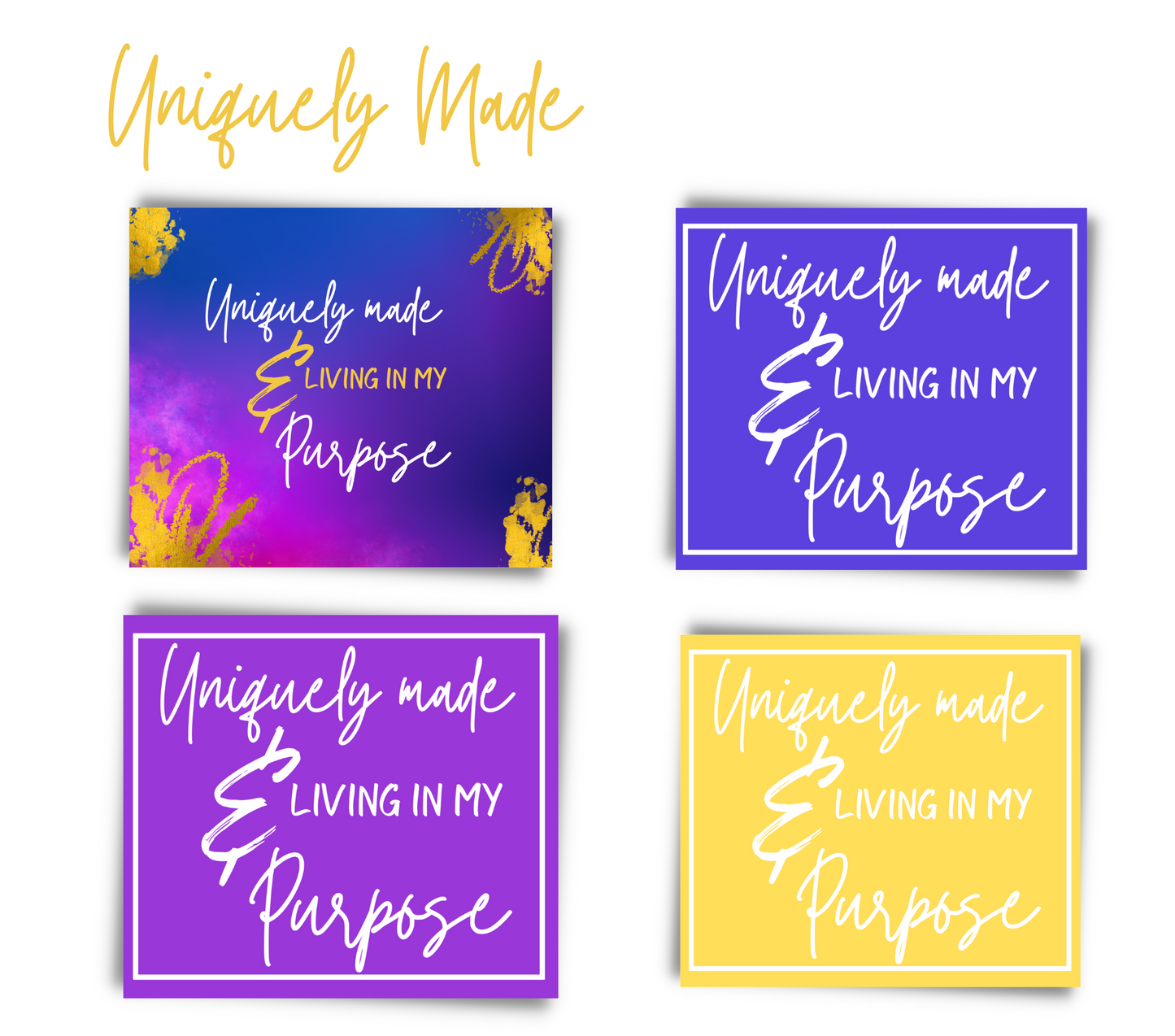 UNIQUELY MADE COASTER