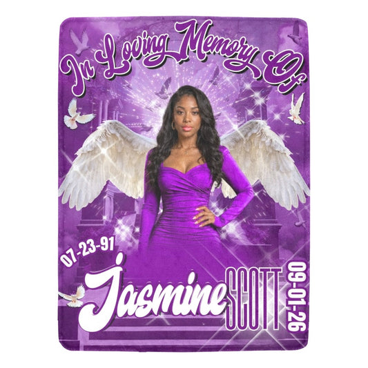 CUSTOM MEMORIAL BLANKET