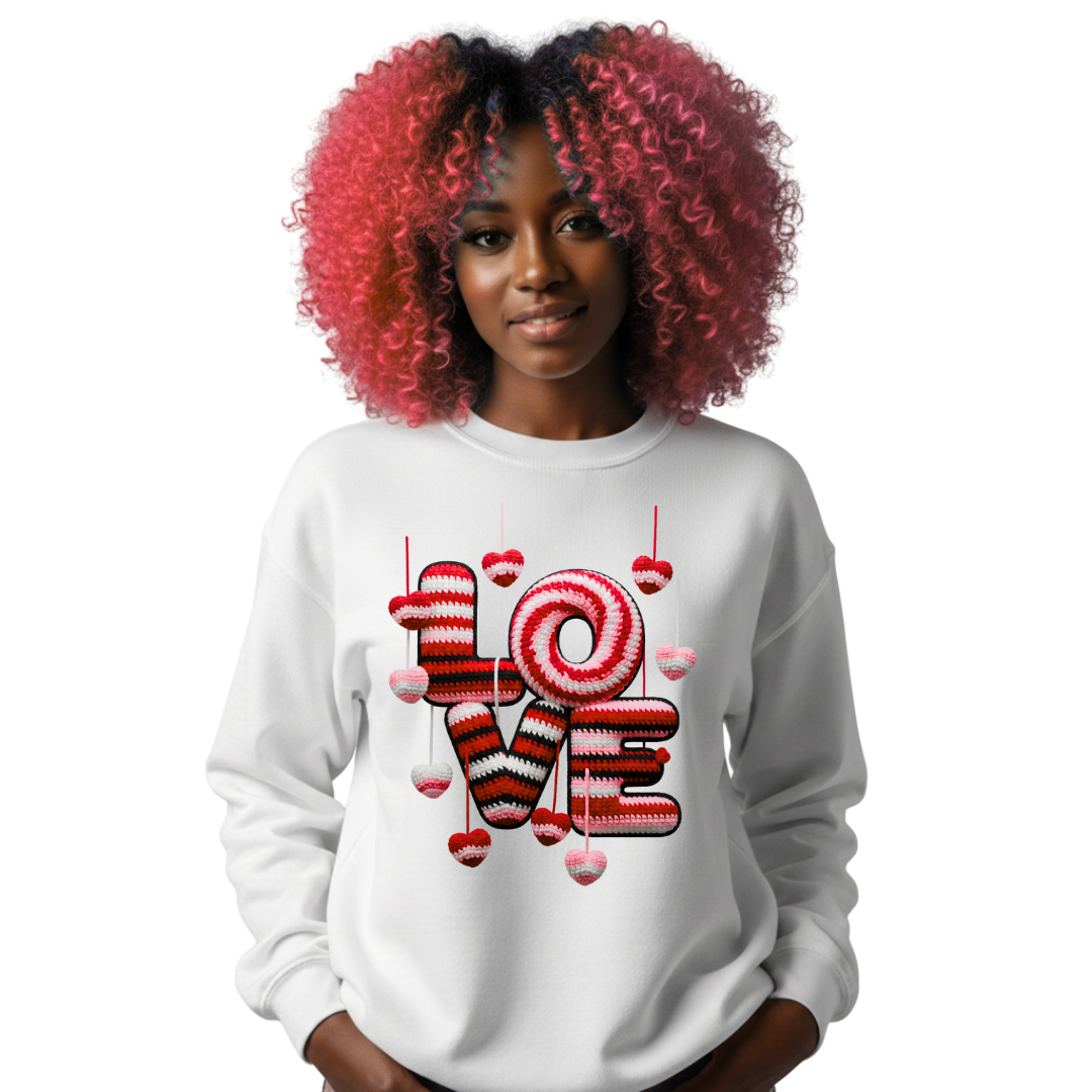 LOVE 3D SWEATSHIRT