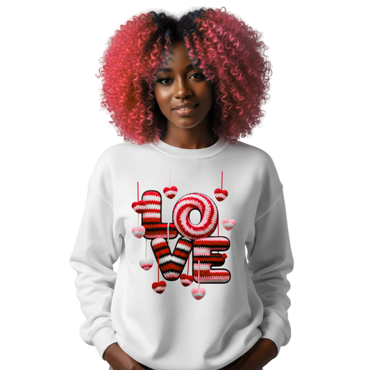 LOVE 3D SWEATSHIRT