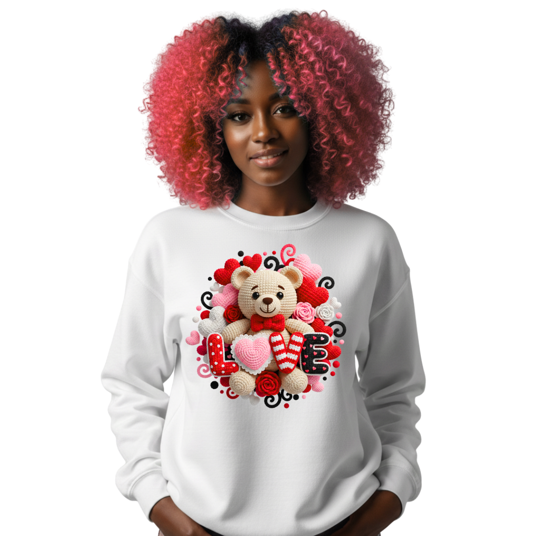 LOVE TEDDY SWEATSHIRT