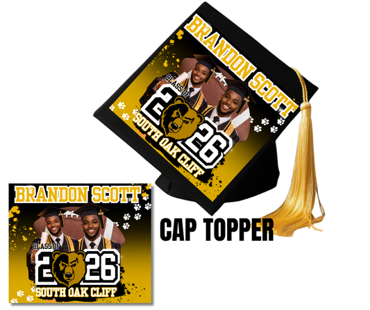 GRAD CAP TOPPER