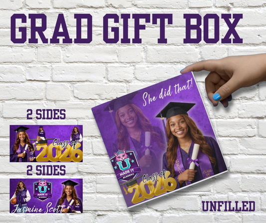CUSTOM GRAD GIFT BOX