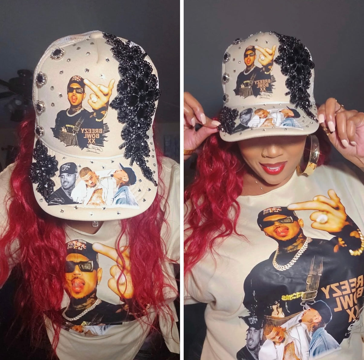 CB shirt and hat set
