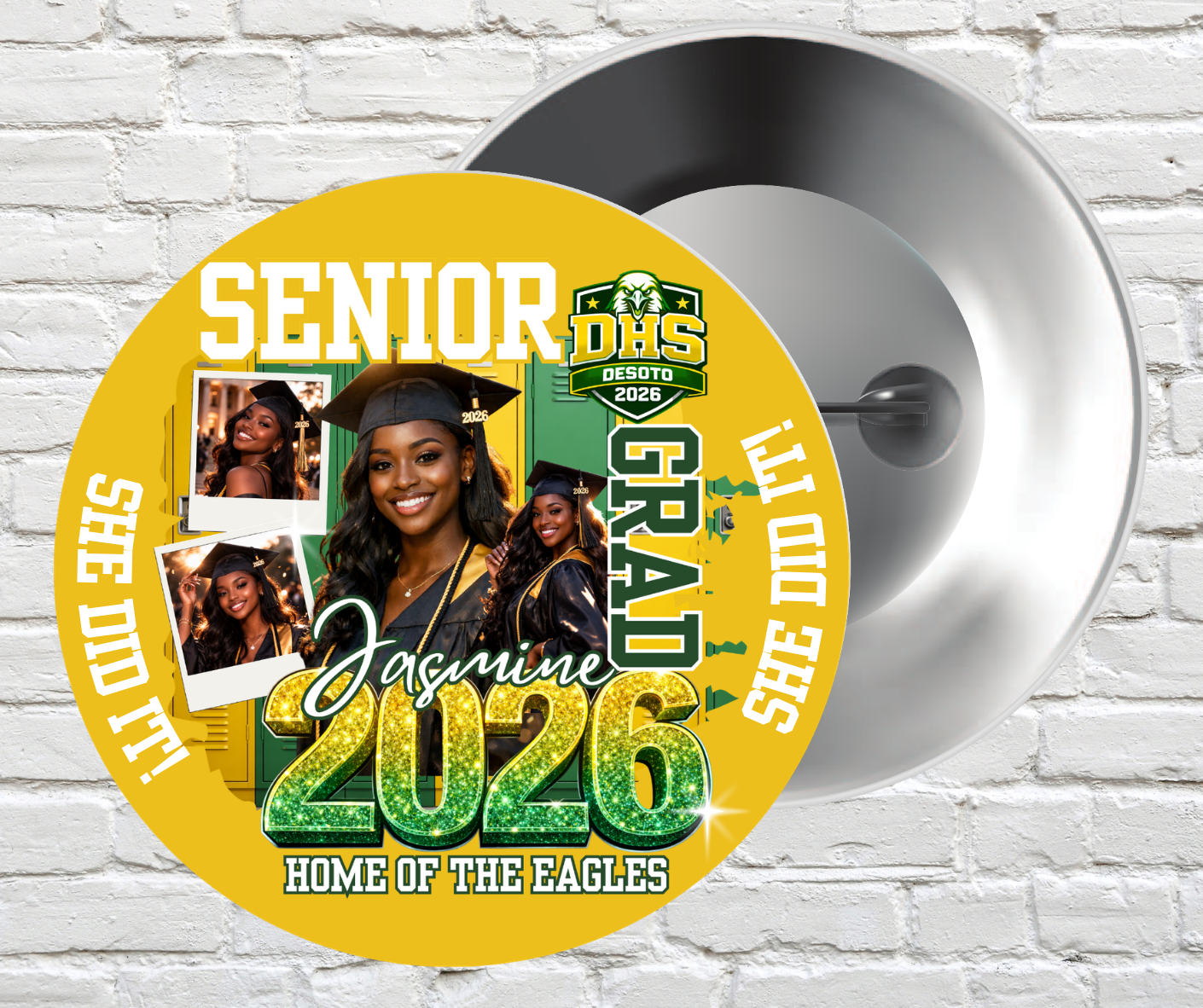 GRAD BUTTON