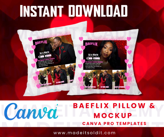 BAEFLIX PILLOW TEMPLATE