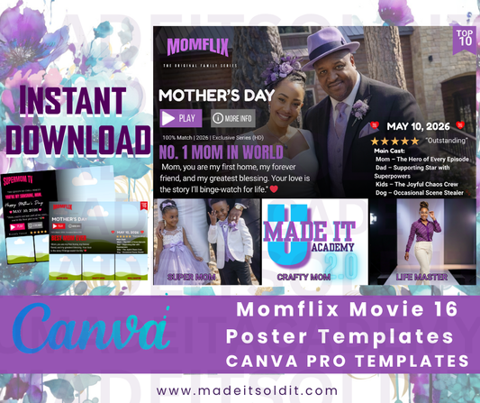 MOMFLIX EDITABLE BUNDLE POSTER