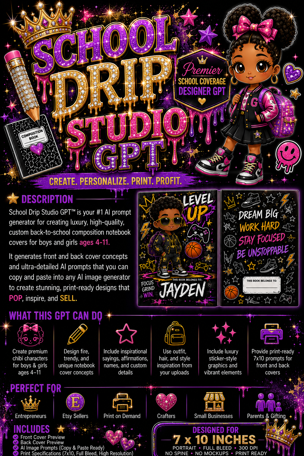 SCHOOL DRIP STUDIO GPT