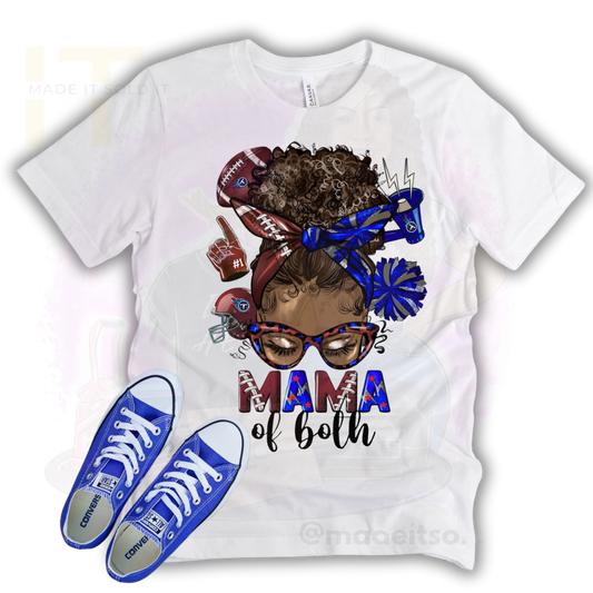 MAMA HEAD OF BOTH TSHIRT