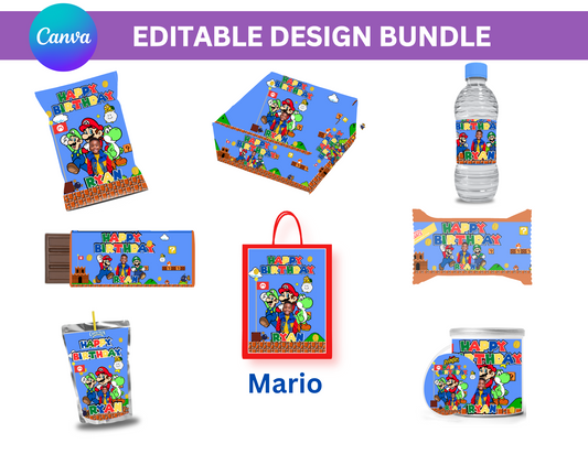 MARIO PARTY FAVOR BUNDLE