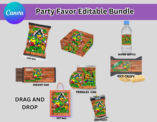 NINJA PARTY FAVOR BUNDLE