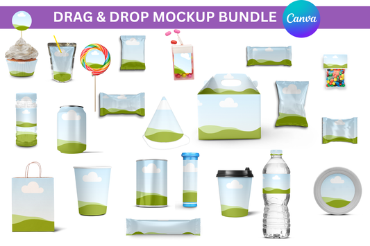 PARTY FAVOR MOCKUP BUNDLE