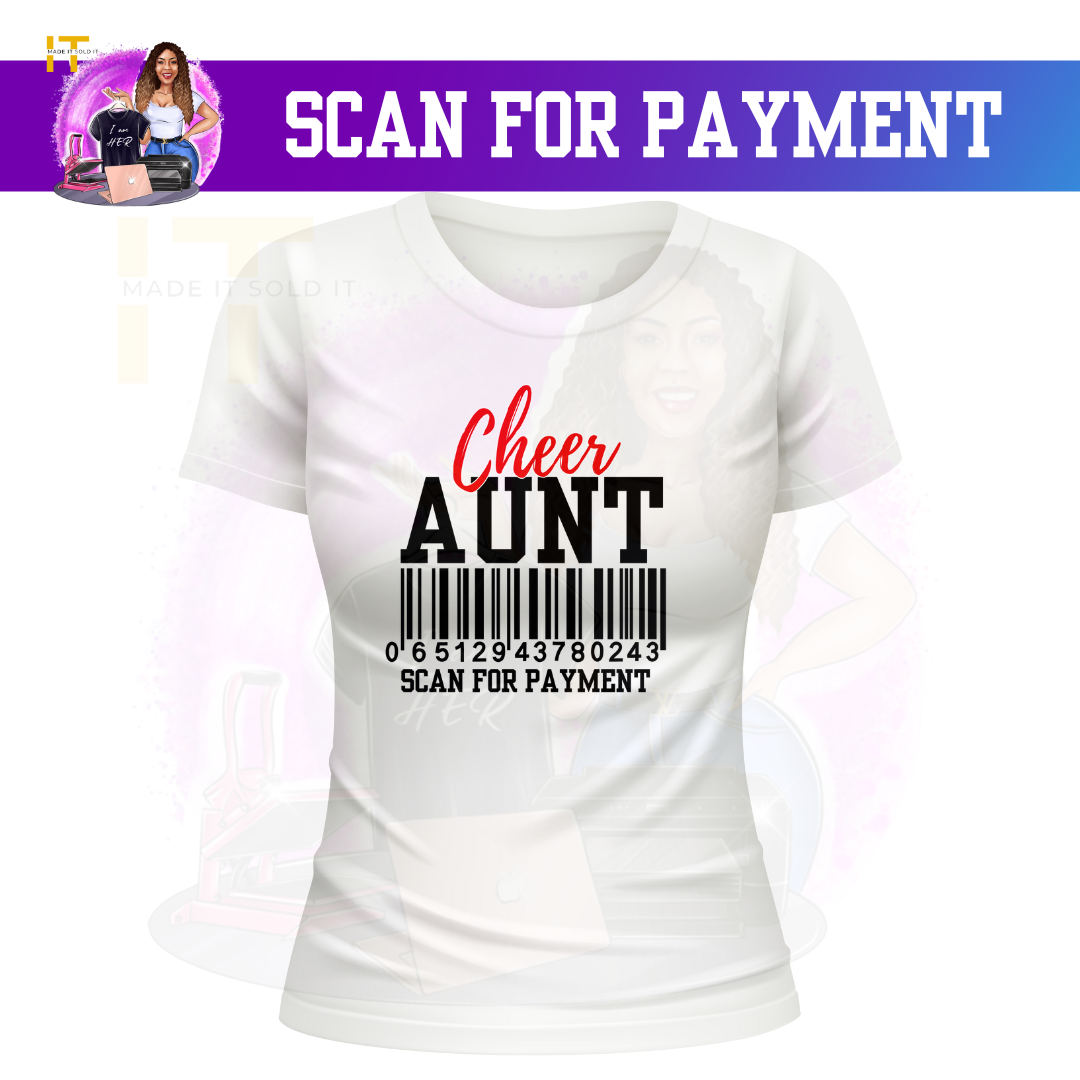 SCAN FOR PAYMENT TSHIRT