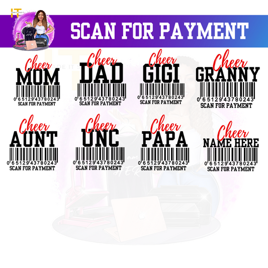 SCAN FOR PAYMENT PNG/SVG