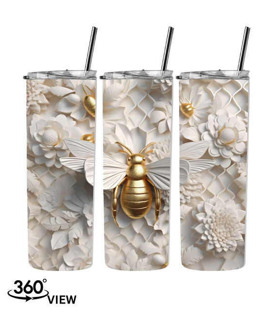 GOLD BEE TUMBLER