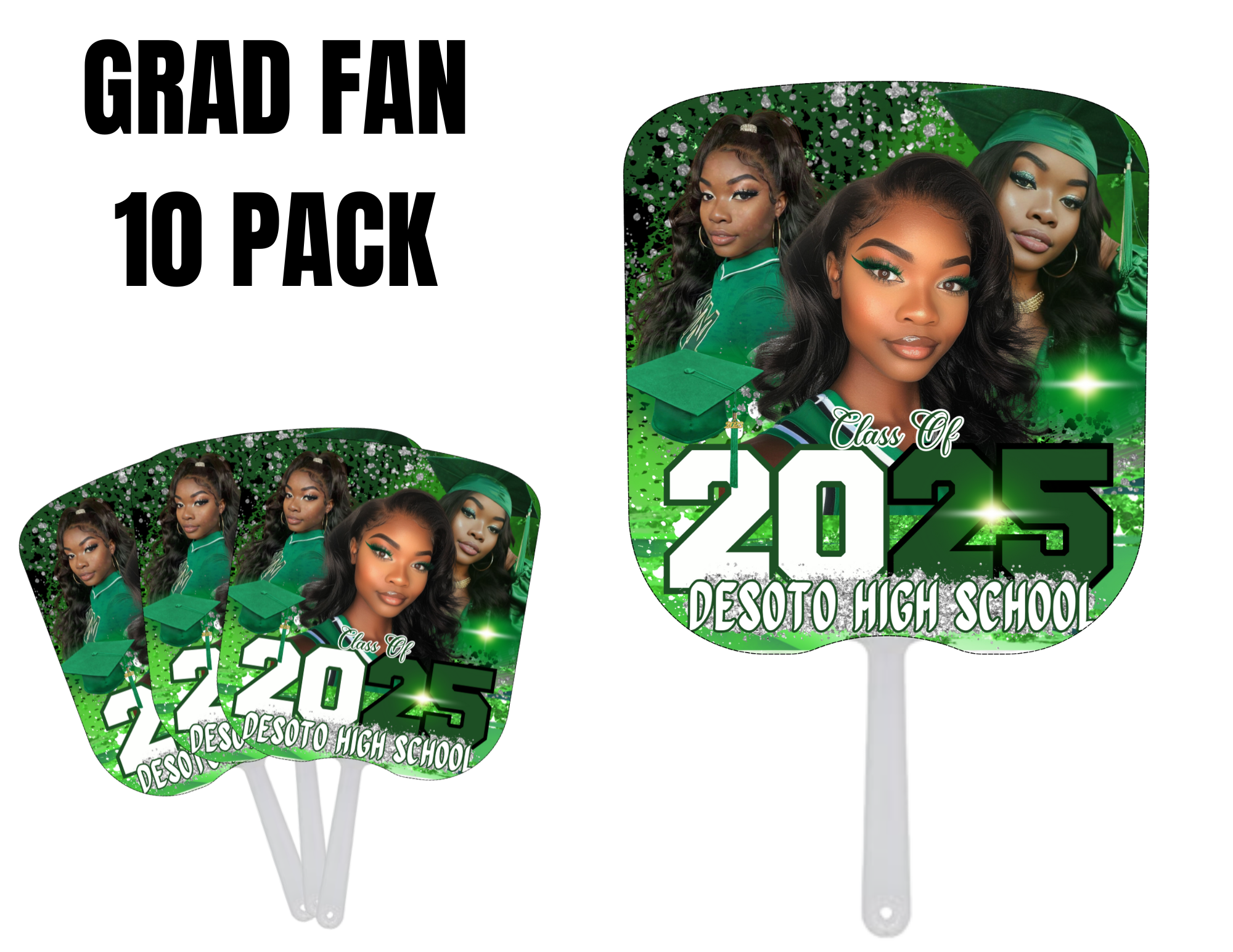GRAD FANS 10 PACK – Made It Sold It