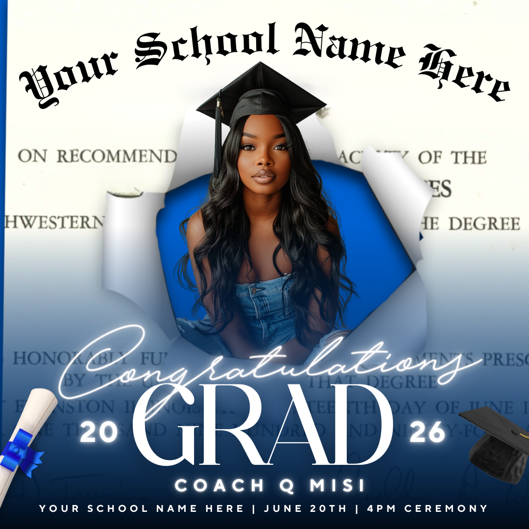 POP OUT GRAD TEMPLATE