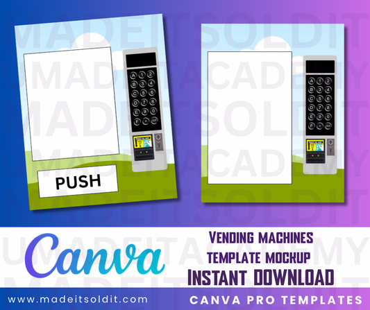 Vending Machines Mockup