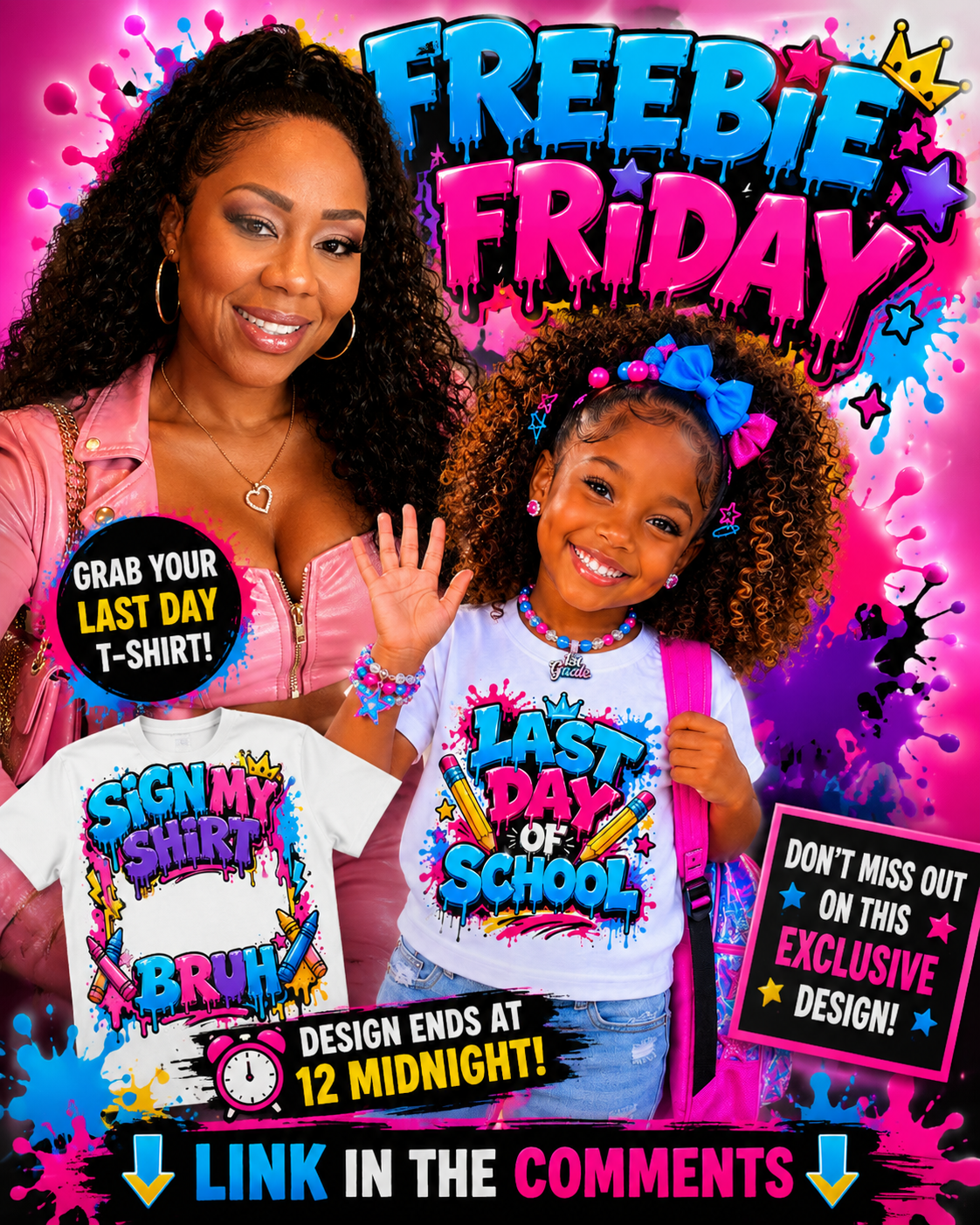 Freebie Friday Last Day PNG