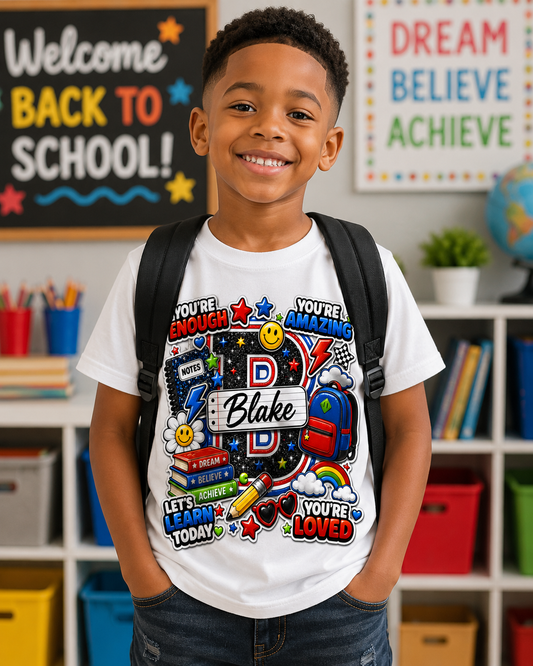 Custom Name Tshirt (Boy)
