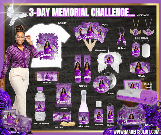 3-DAY MEMORIAL CHALLENGE...