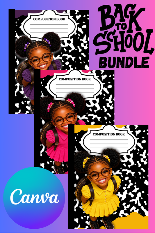 Girl Composition Book Bundle