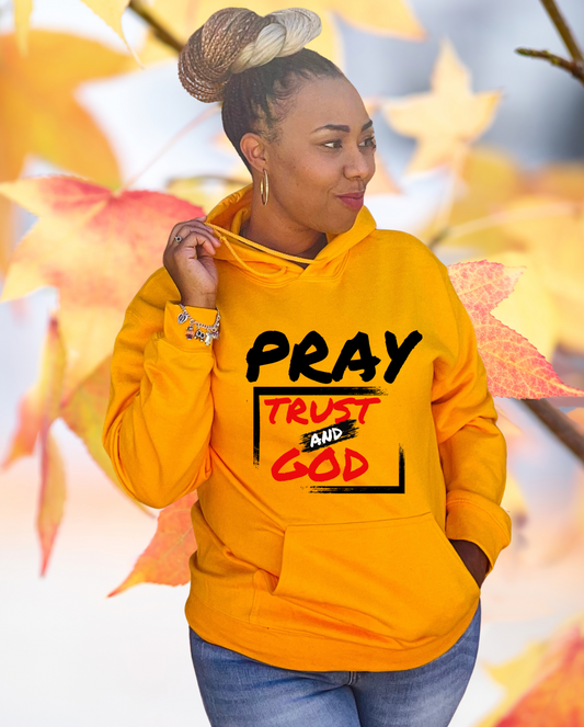 Pray And Trust God Hoodie