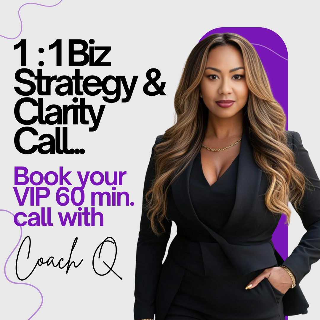 1:1 Biz Strategy & Clarity Call
